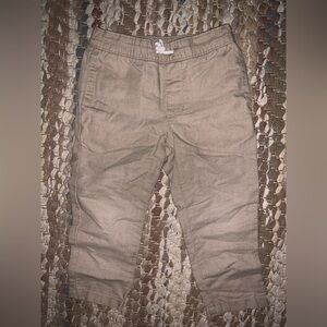 Janie and Jack Light Brown Kids Casual Pants